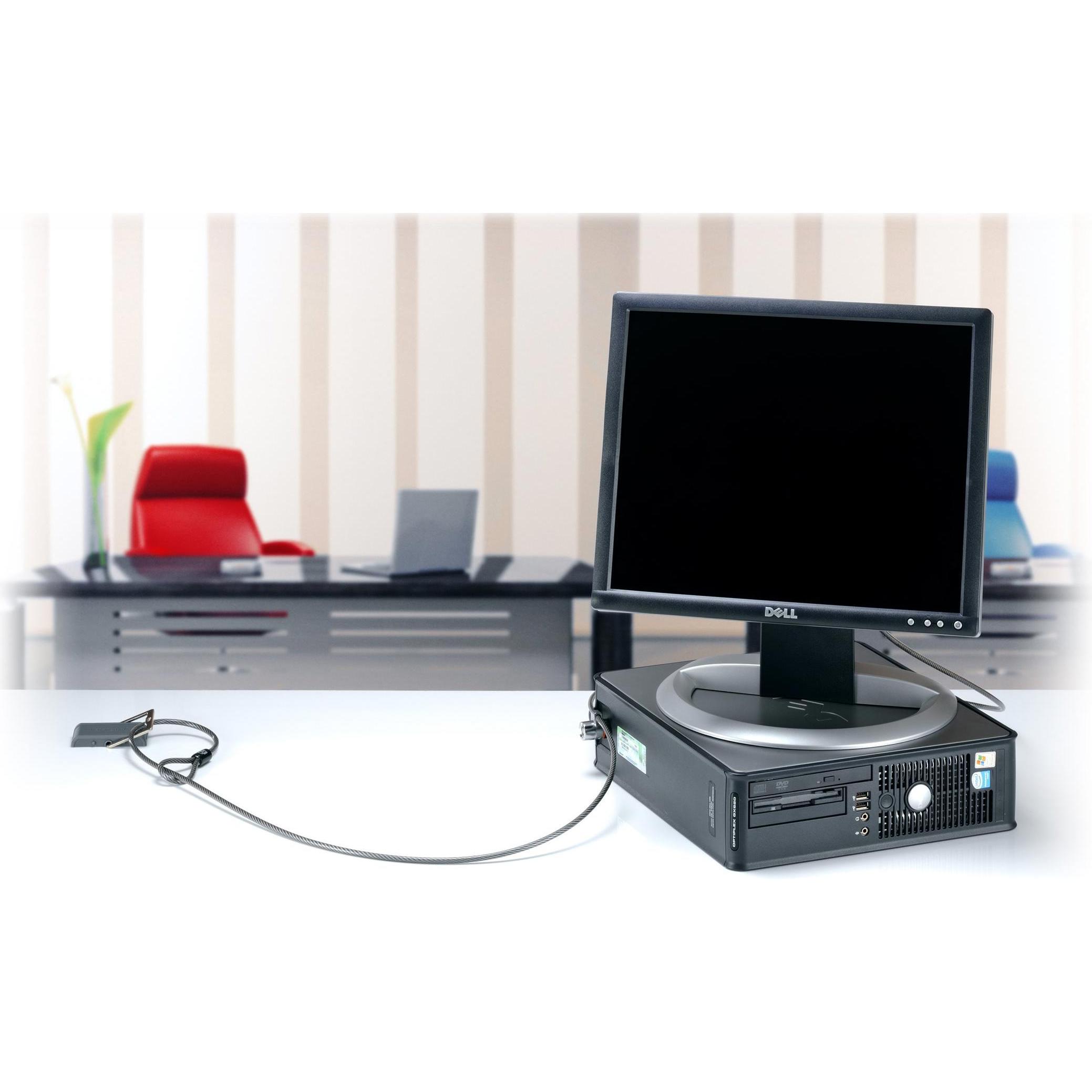 Thumbnail - Kensington Tisch-Anchor Point, Notebook Security, Grau