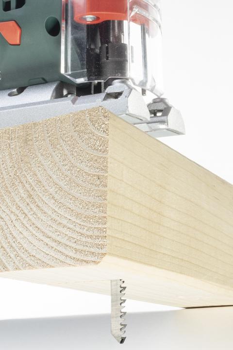 Produktbild wolfcraft 2 Stichsägeblätter HCS L=116mm T-Schaft