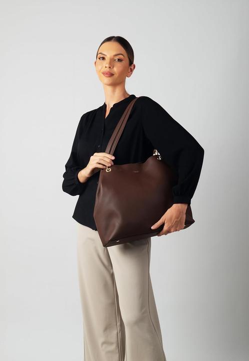 Produktbild Carlheim Skagen Stella Echt Lederen Handtas, Wasserbeständig und Funktional