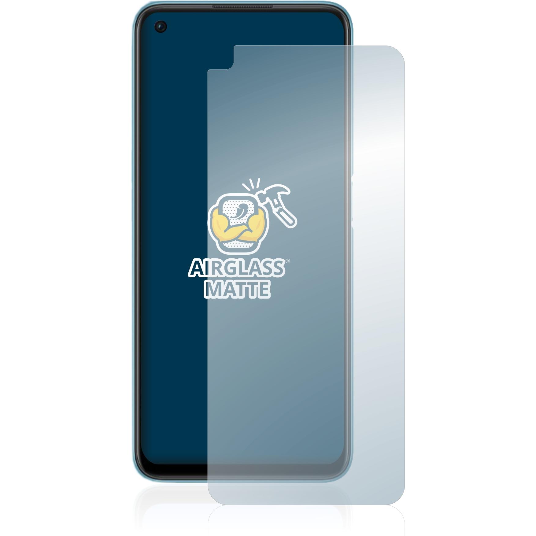 Thumbnail - BROTECT AirGlass Panzerglasfolie Matt (1 Stück, Oppo A76), Smartphone Schutzfolie, Grau