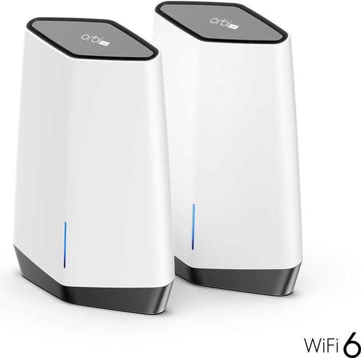 Netgear Système mesh Orbi Pro WiFi 6 AX6000 (SXK80), lot de 2