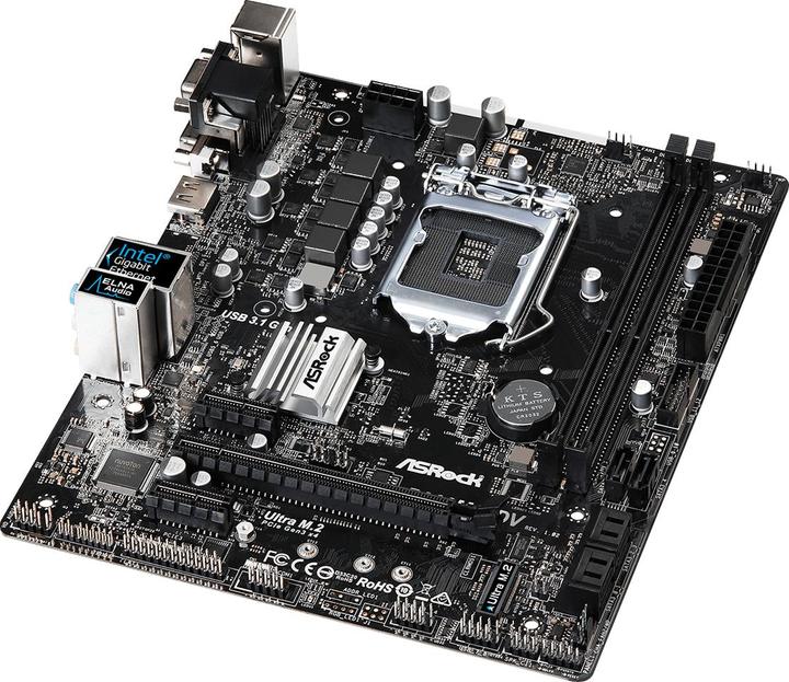 Produktbild AsRock B360m-Hdv, Matx, Lga1151 (LGA 1151, Intel B360, mATX)