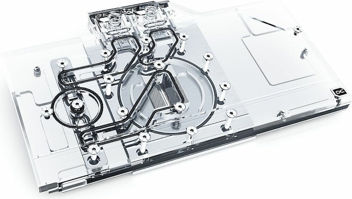 Alphacool Ice Block Aurora GPX-N RTX 3070 Gaming X Trio with Backplate - Acrylic + Nickel