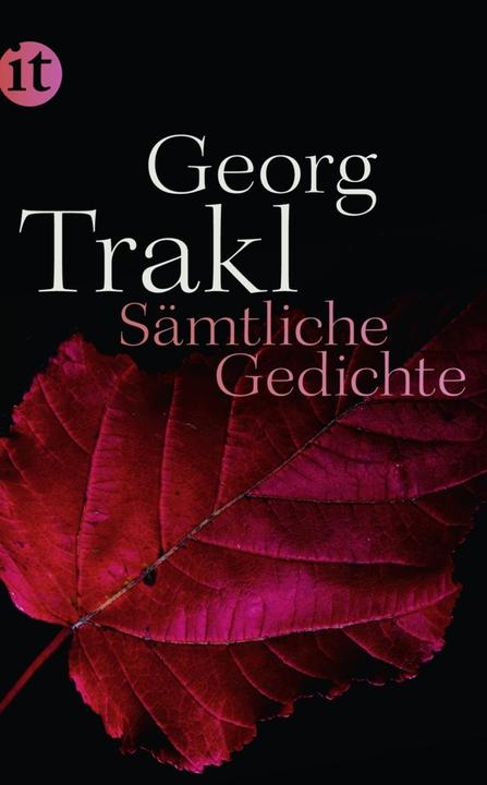 Produktbild Sämtliche Gedichte (Deutsch, Georg Trakl, 2014)
