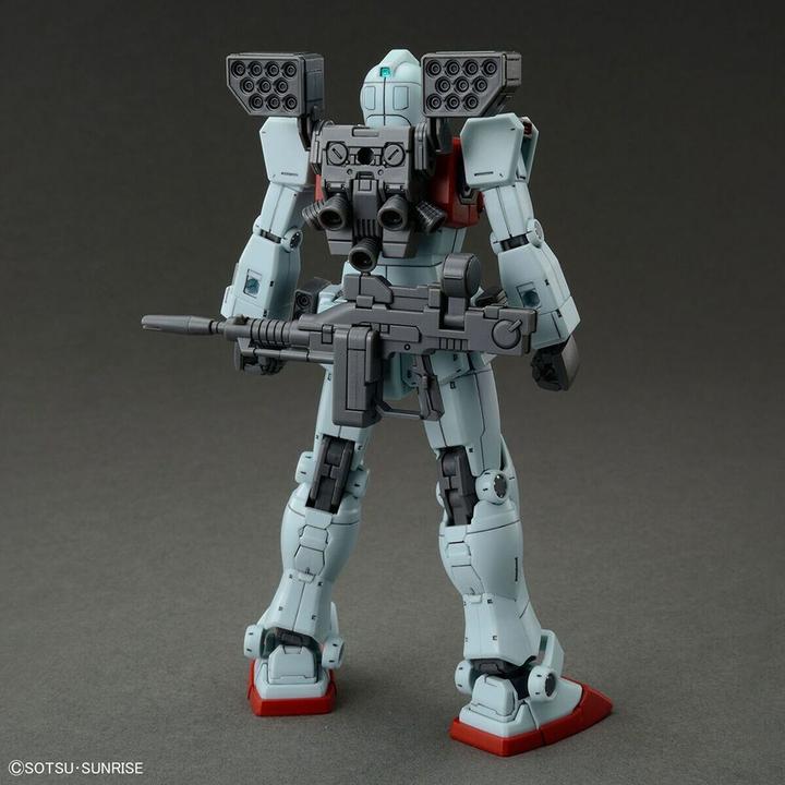 Actual product image Bandai GUNDAM - HG 1/144 GM (Shoulder Cannon / Missile Pod) - Model Kit