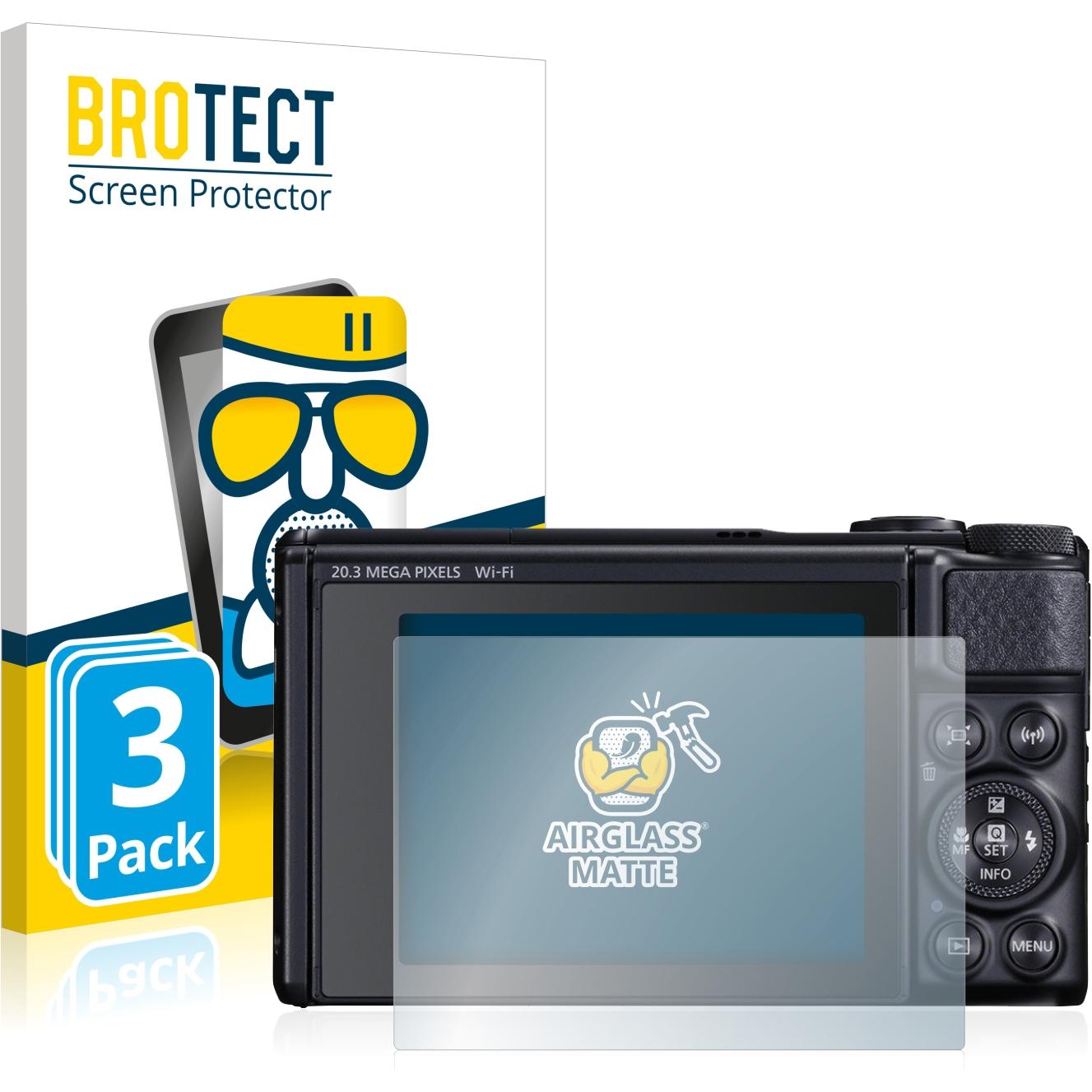 BROTECT AirGlass Panzerglasfolie Matt (Displayschutz), Kameraschutz