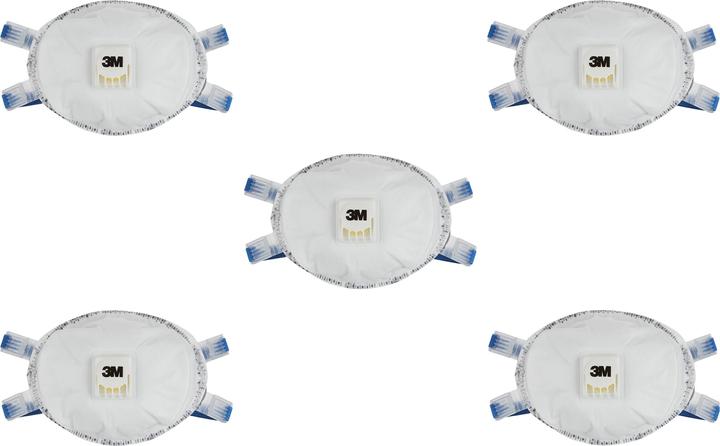 Actual product image 3M Respiratory masks (FFP2, 5 x)