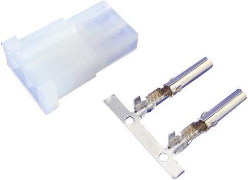 Actual product image Jamara AMP socket gold-plated with housing VE2