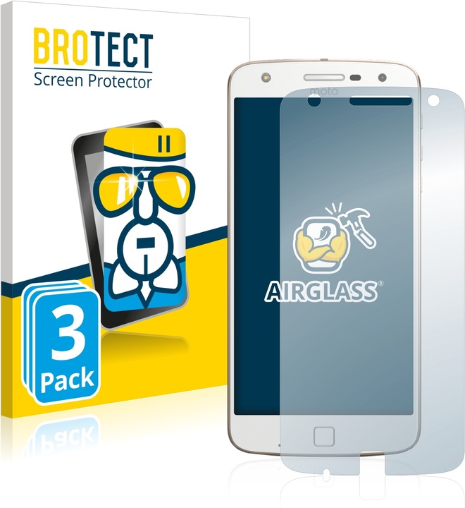 Immagine prodotto BROTECT AirGlass Vetro (3 Pezzo/i, Motorola Moto Z Play)