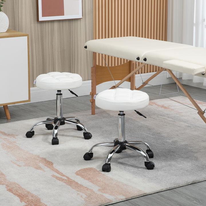 Actual product image Homcom Roller stool set of 2