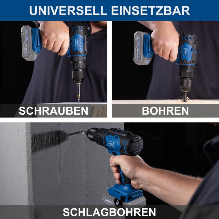 Actual product image Scheppach Battery-powered impact drill BC-CD60-X (DIY)