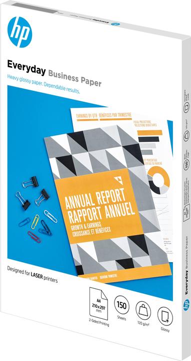 Actual product image HP Everyday FSC Paper A4 7MV82A Laser Glossy 120g 150 sheets (120 g/m², 150 x, A4)