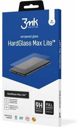 Produktbild 3MK HardGlass Max Lite für Samsung Galaxy M34 5G schwarzer Rahmen (1 Stück, Samsung Galaxy A34 5G)