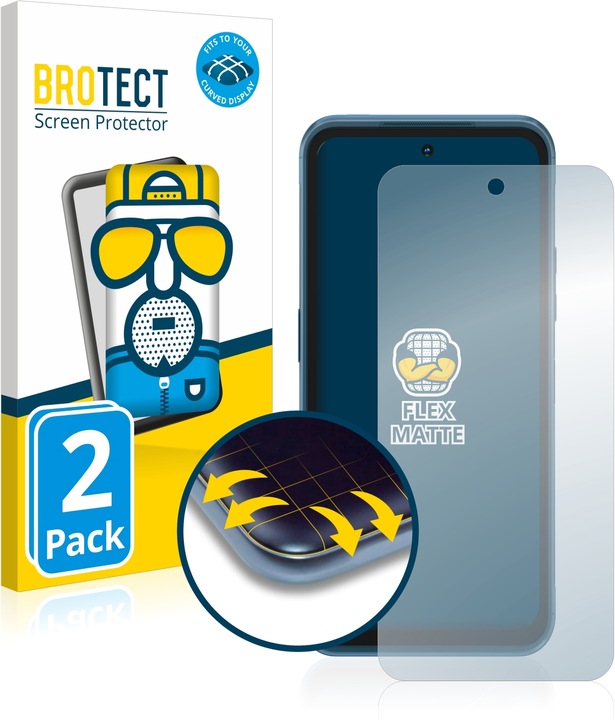 Immagine prodotto BROTECT Full-Cover Pellicola Opaca (2 Pezzo/i, Nokia XR20)