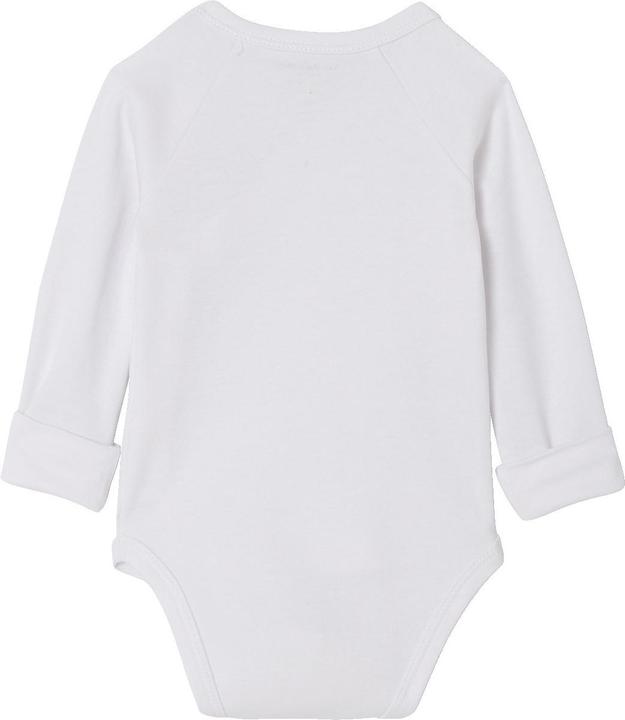 Actual product image Vertbaudet Bio-Kollektion: 5er-Pack mitwachsende Baby Bodys mit Dinos (68)
