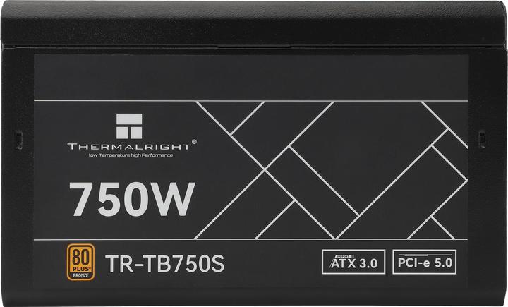 Actual product image Thermalright TR-TB750S Black - PSU, 80+ Bronze, 750W (750 W)