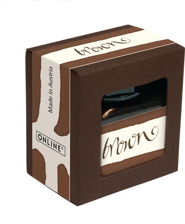 Produktbild Online Tintenglas 15ml COLUR INSPIRATION (Braun, 1 Stk.)