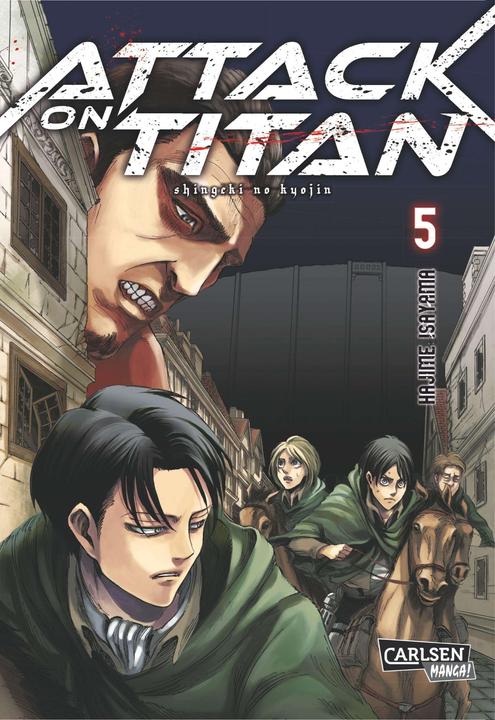 Produktbild Attack on Titan, Band 5 (Deutsch, Hajime Isayama, 2014)