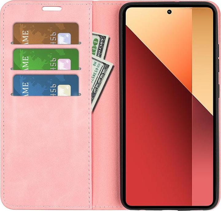Actual product image Cover-Discount Poco M6 Pro / Redmi Note 13 Pro 4G - Stand Case pink (Xiaomi Redmi Note 13 Pro 4G)