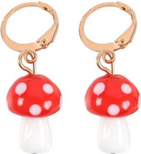 Produktbild Something Different Fliegenpilz Ohrringe (100% synthetisches Material)