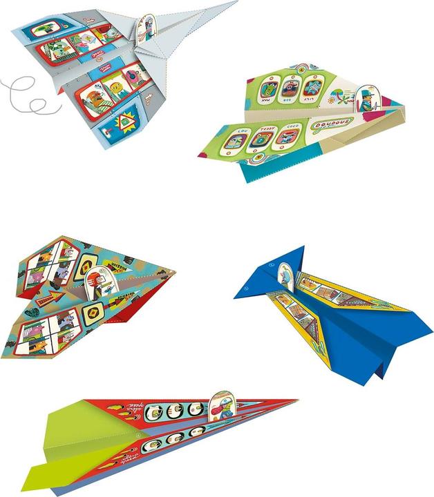 Actual product image Djeco Airplane leaflets book