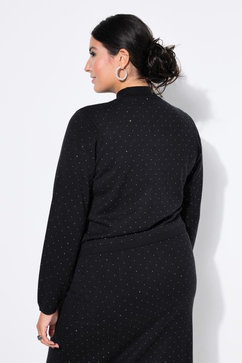 Produktbild Studio Untold Pullover, Boxy Shape, Glitzersteinchen (54)