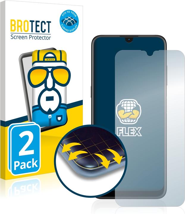 Produktbild BROTECT Full-Cover Displayschutz (2 Stück, Nokia G21)