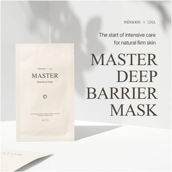 Mixsoon Master Deep Barrier Mask Intensiv feuchtigkeitsspendende Maske zur beruhigenden Pflege und Stärkung