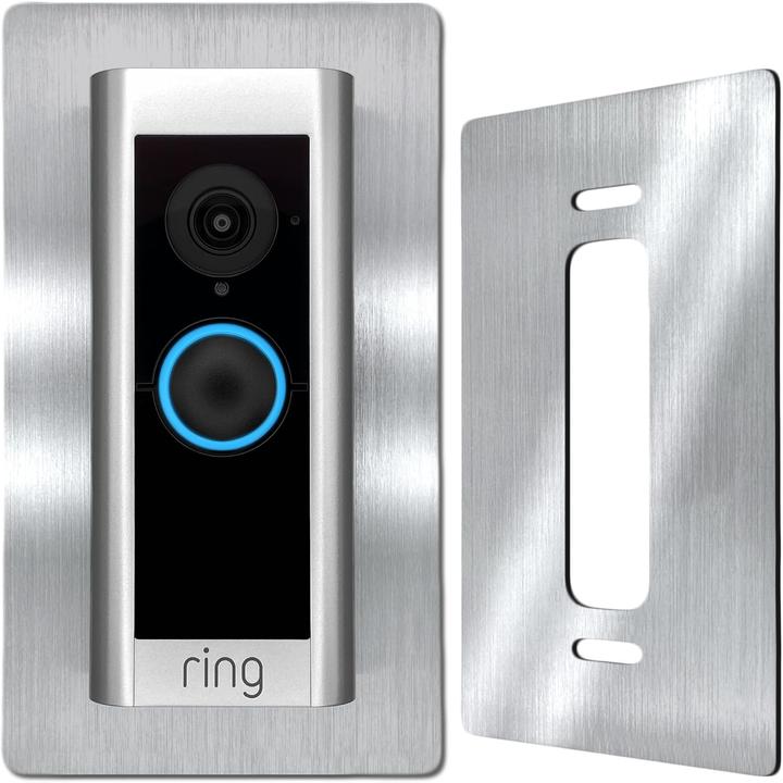 Produktbild Baron Design Edelstahl Blende für Ring Video Doorbell Pro