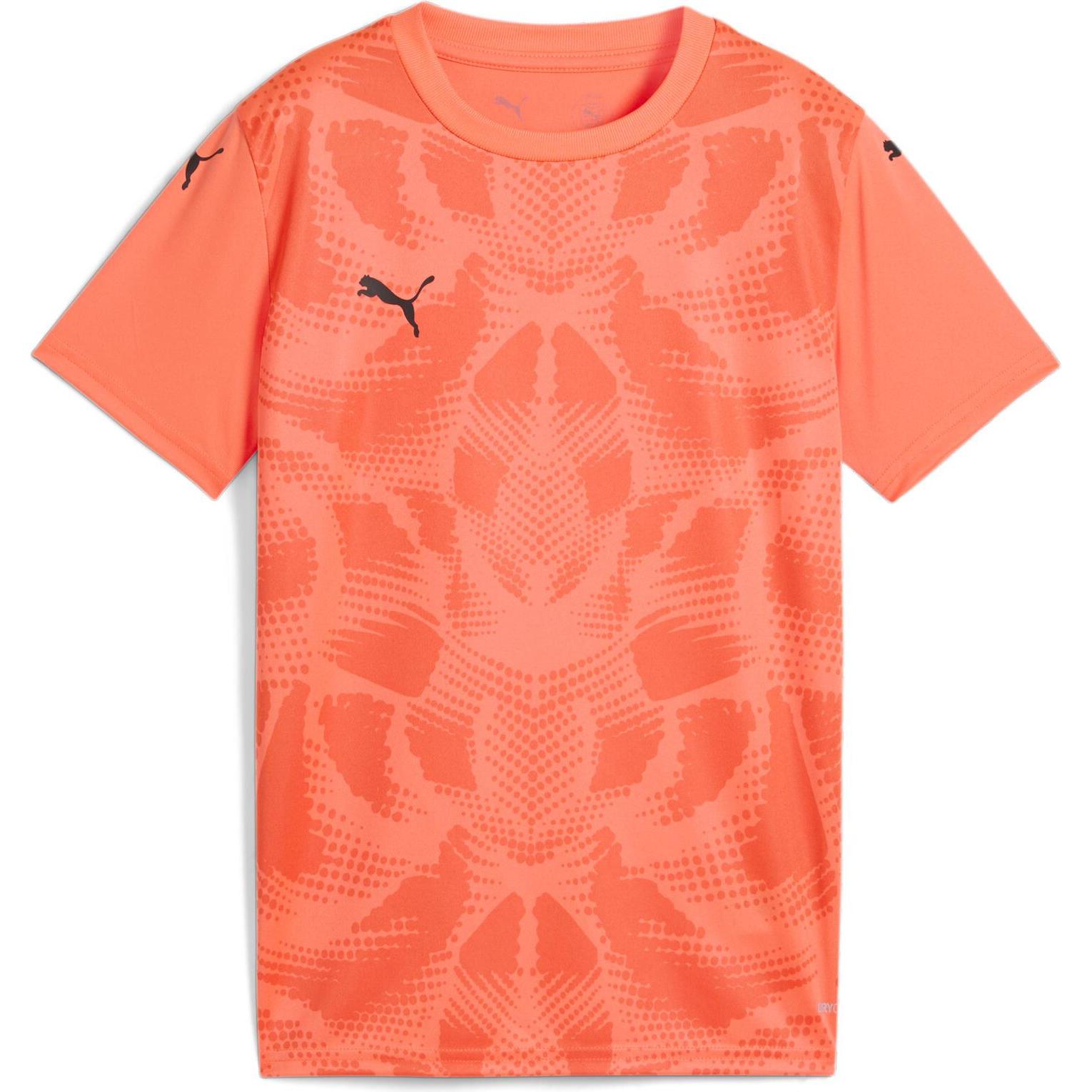 Puma, Jungen, Sportshirt, teamULTIMATE Jersey Jr (152), Orange, 152