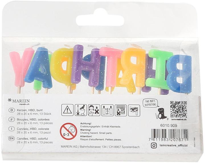 Actual product image I Am Creative Happy Birthday (13 pcs.)