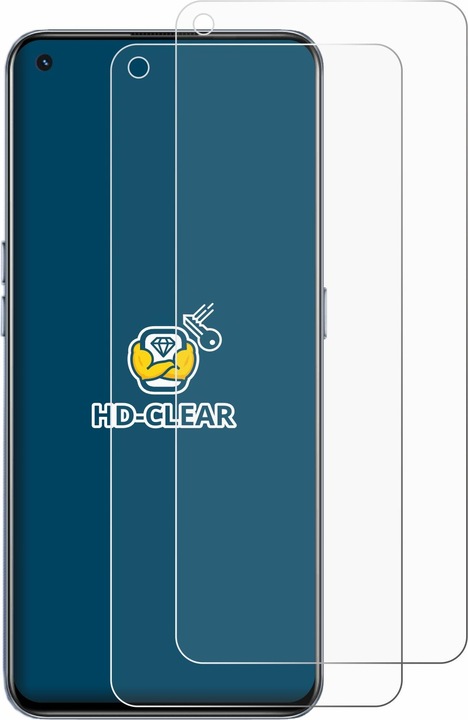 Produktbild BROTECT Schutzfolie Displayschutz Klar (2 Stück, Realme GT 5G)