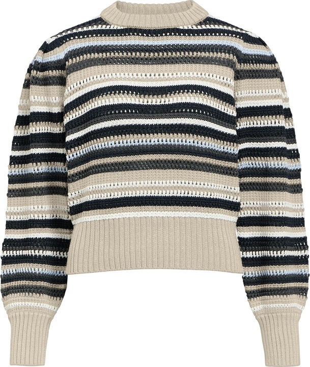 Produktbild Object Gestreifter Pullover (M)