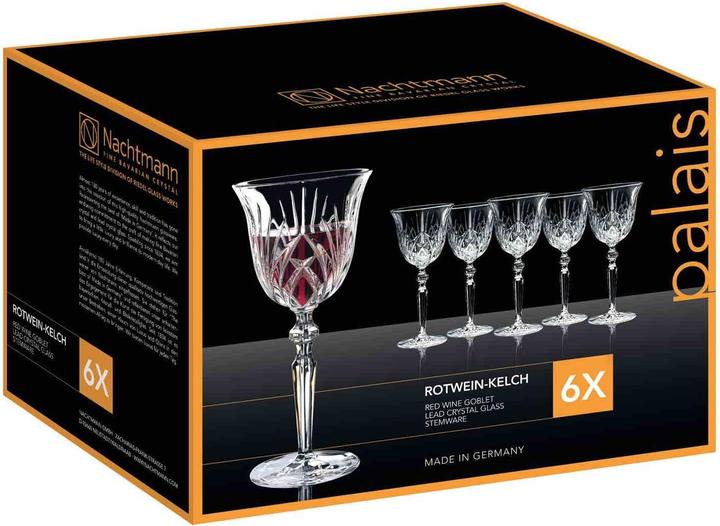 Produktbild Nachtmann Palais (23 cl, 6 Gläser, Rotweingläser)