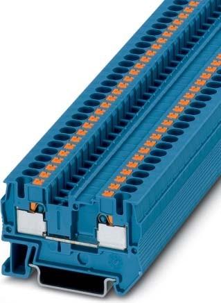 Image du produit Phoenix Contact Bloc de jonction 4mm bleu (56 mm)