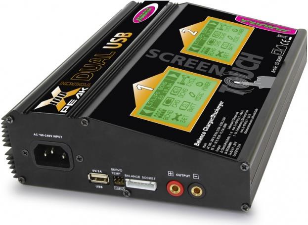 Actual product image Jamara Charger X-Peak 100 Touch Dual USB