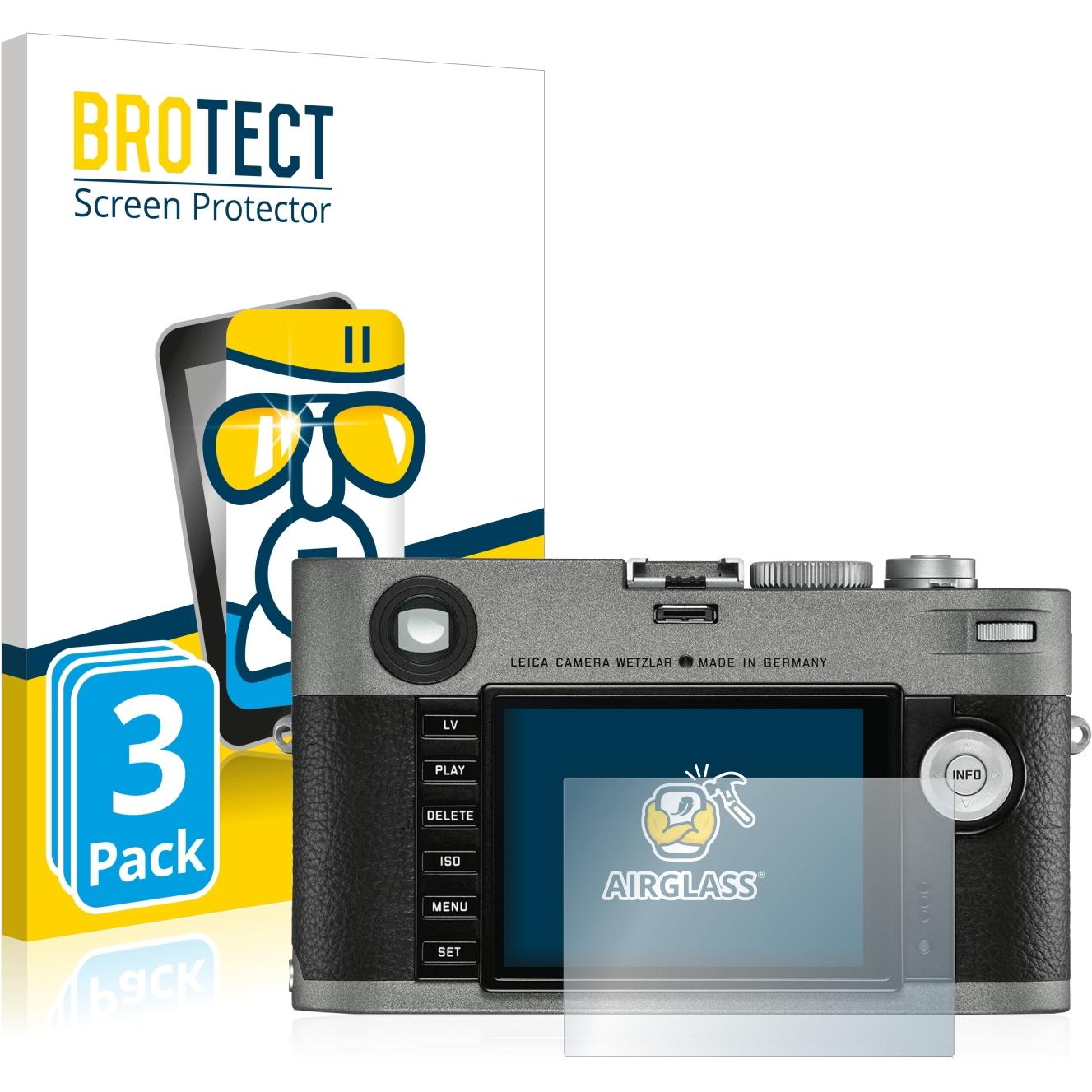 BROTECT AirGlass Panzerglasfolie (Displayschutz), Kameraschutz