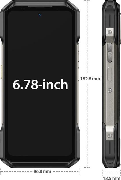 Actual product image BlockX Armor 27T Pro: Robustes Outdoor-Handy in Schwarz