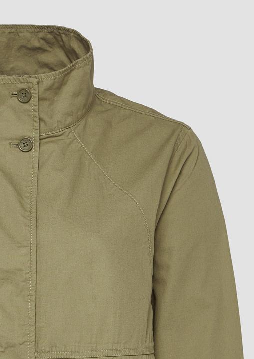 Produktbild S.Oliver Outdoor-Jacke Baumwolljacke mit Tunnelzug in der Taille (46)
