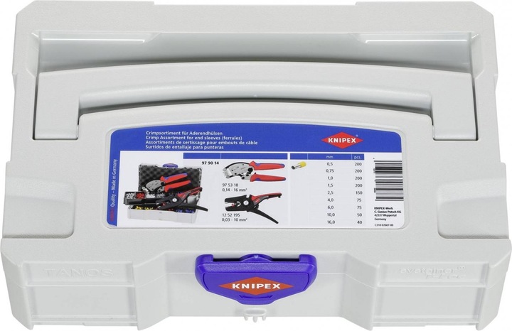 Actual product image Knipex Crimp-Sortiment (170 mm)