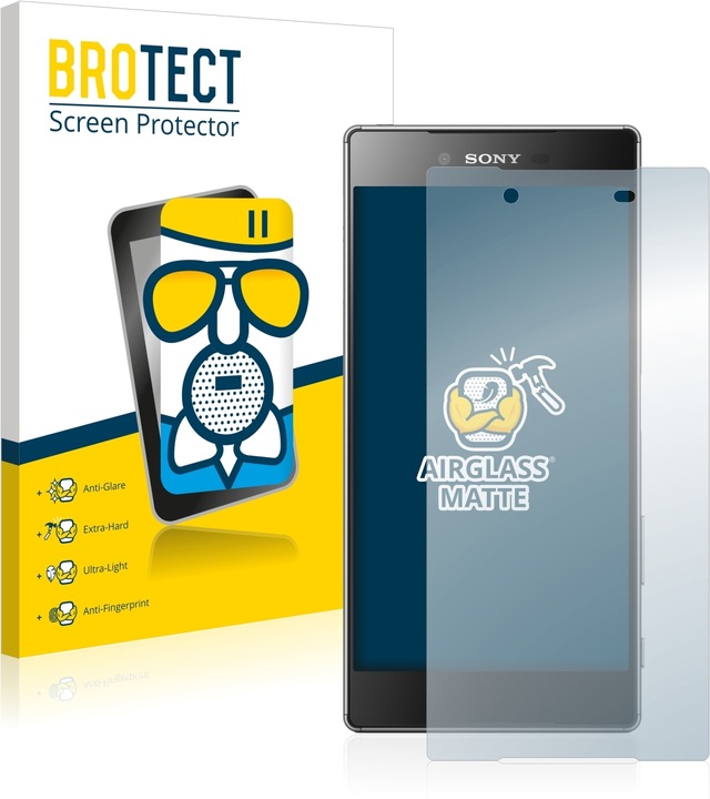Actual product image BROTECT AirGlass Glass Matte (1 Piece, Sony Xperia Z5)