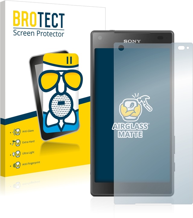 Actual product image BROTECT AirGlass Glass Matte (1 Piece, Sony Xperia Z5 Compact)