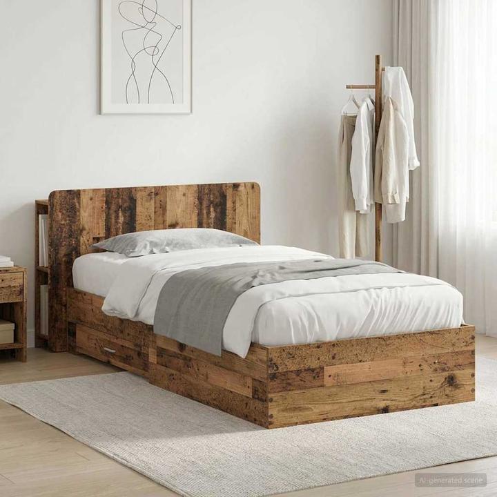 Produktbild vidaXL Bettrahmen (90 x 190 cm)