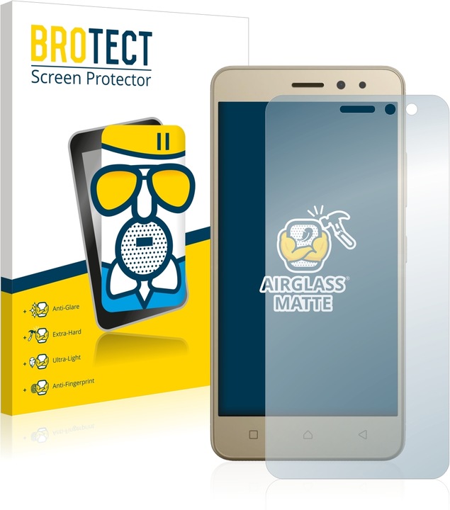 Produktbild BROTECT AirGlass Panzerglasfolie Matt (1 Stück, Lenovo K6)