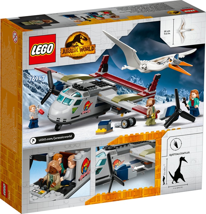 Produktbild LEGO Quetzalcoatlus: Flugzeug-Überfall (76947, LEGO Jurassic World)