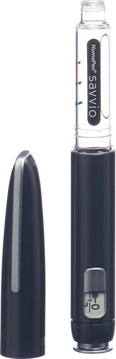 Productafbeelding Humapen Savvio Pen voor insuline-injecties grafiet (Insulinepriet)