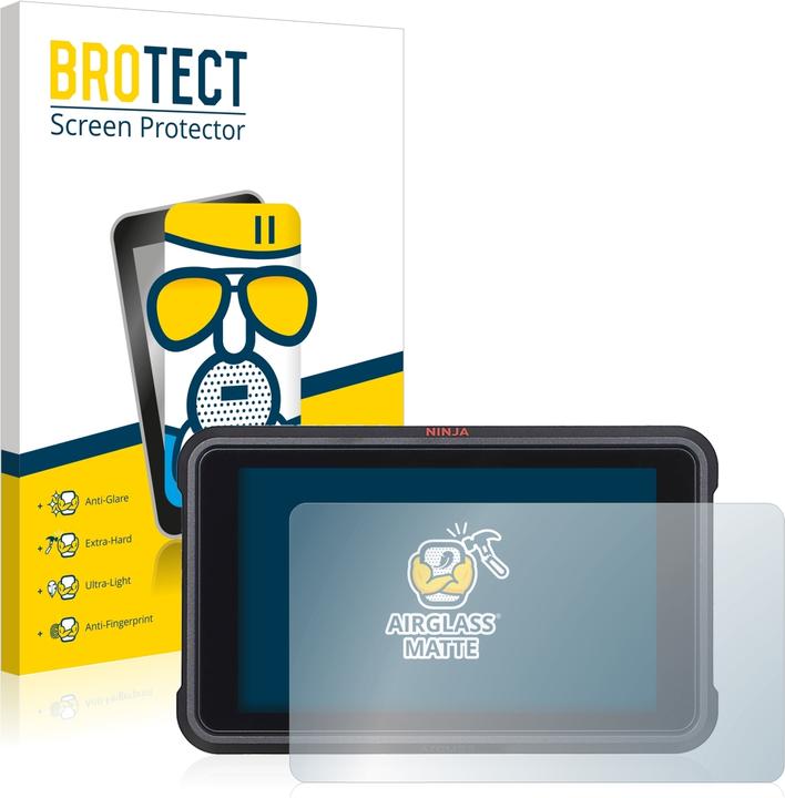 Actual product image BROTECT AirGlass Glass Matte (1 pcs., Ninja V)