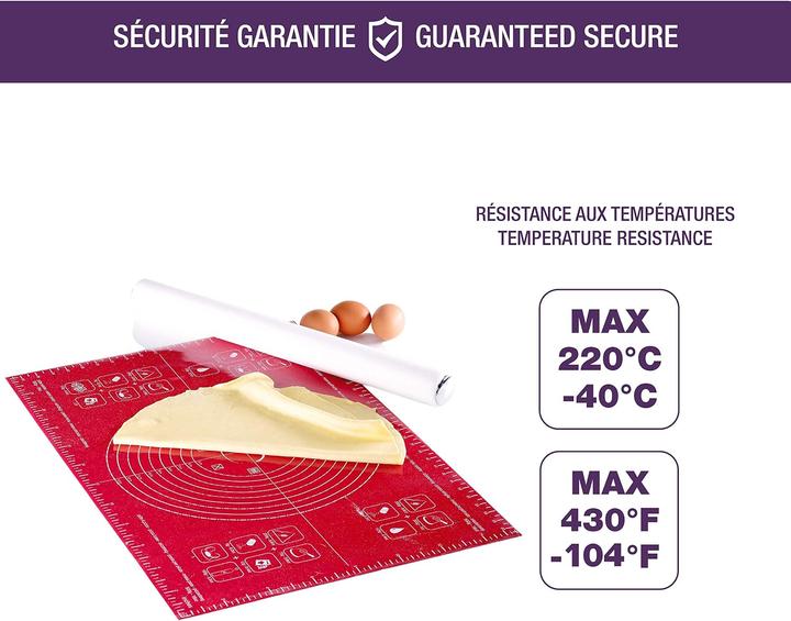 Produktbild Mastrad Backmatte Silikon Klein (40 x 30 cm)