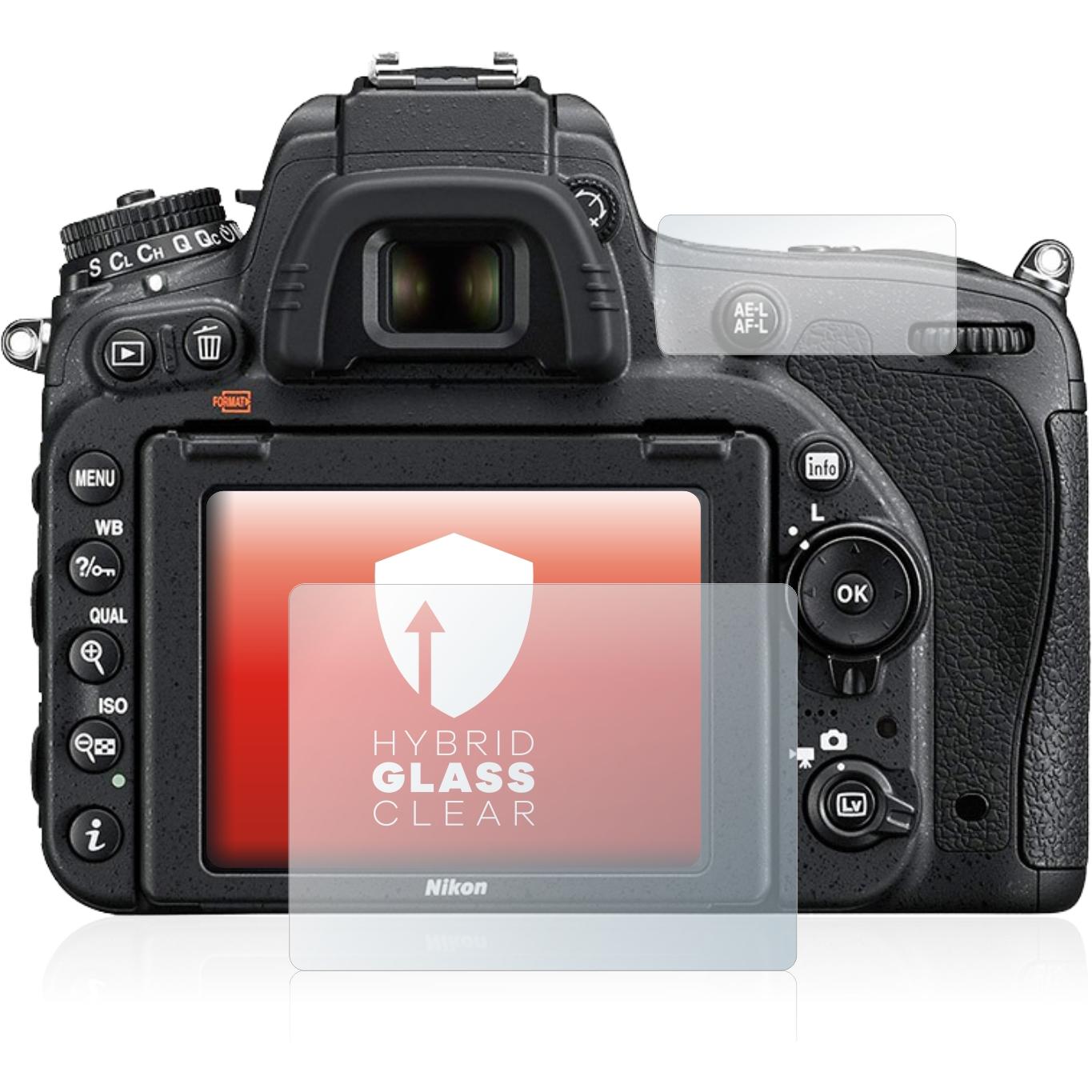 Thumbnail - upscreen Scratch Shield Panzerglasfolie (Displayschutz, D750), Kameraschutz