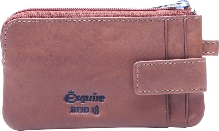 Actual product image Esquire Dallas leather key case 13 cm